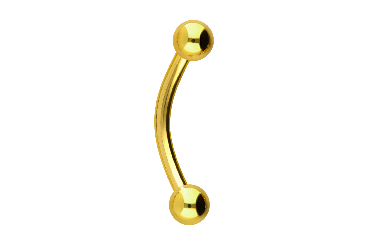 Chirurgenstahl Piercing Banane